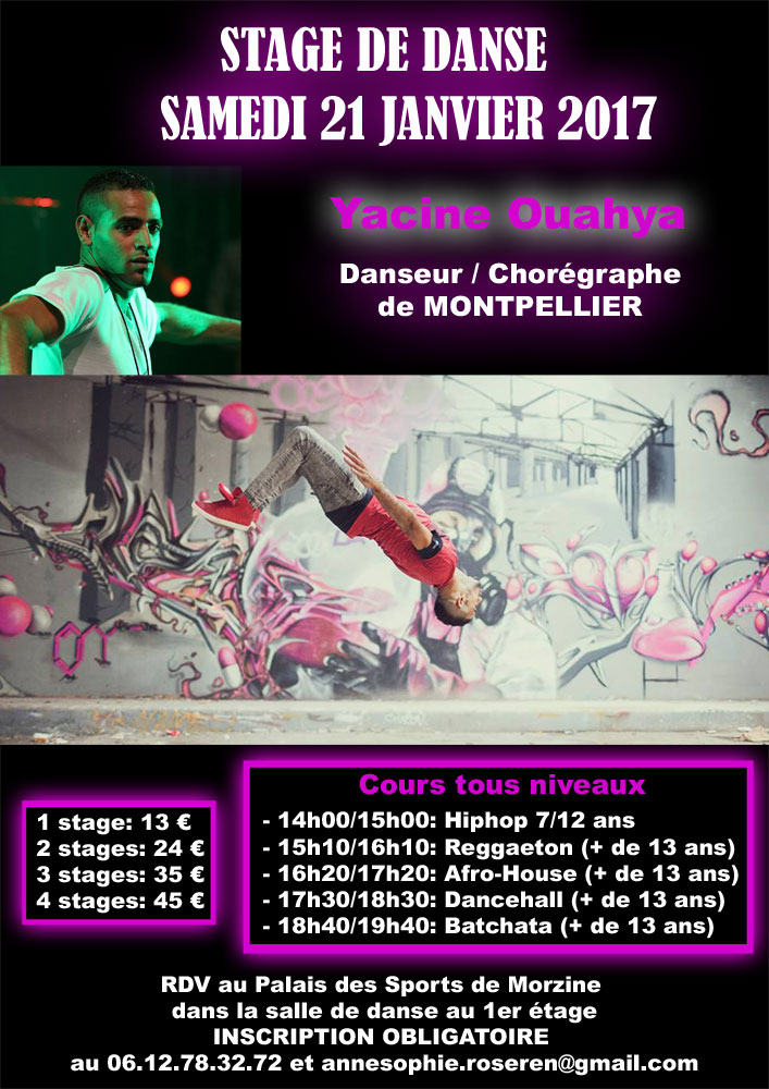 stage de danse 2017