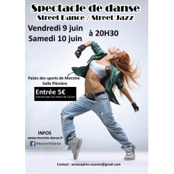 Gala de danse de fin d'année 2017 à Morzine