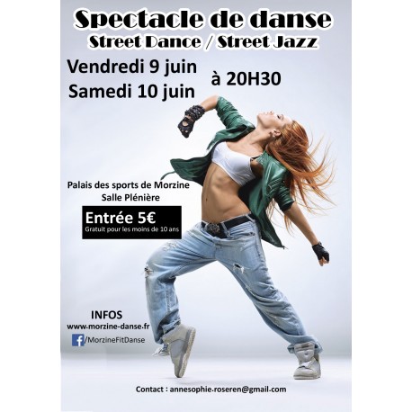 Gala de danse de fin d'année 2017 à Morzine