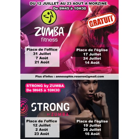 Masterclass Zumba été 2018 Morzine