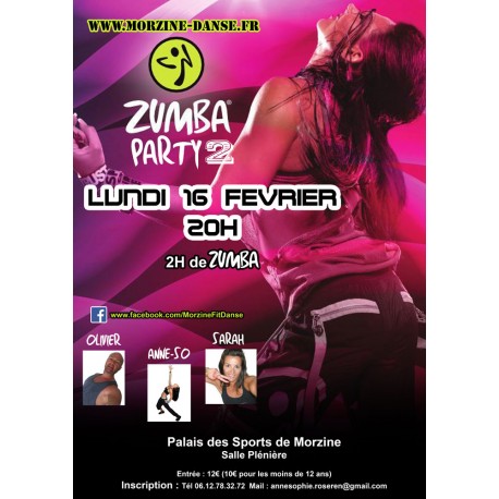 Masterclass Zumba hiver 2015.