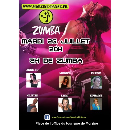 Masterclass Zumba été 2016 Morzine